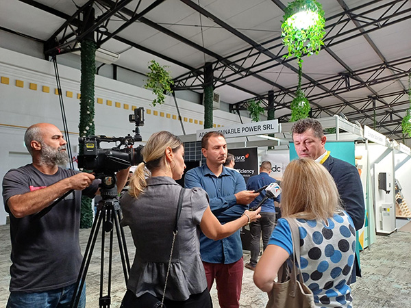 Interviuri și prezență media la RoEnergy